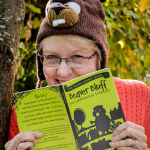 Judy Millar beaver bluff book and beaver hat